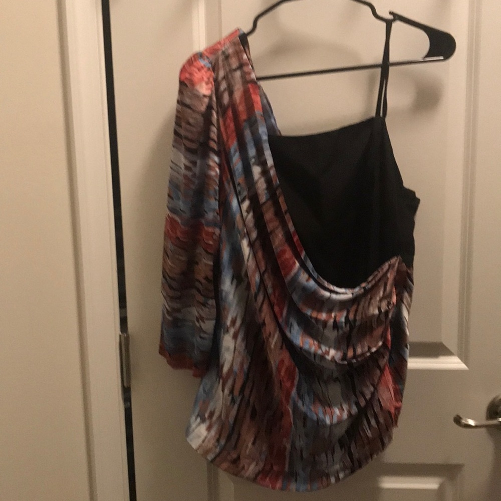 Bcbgeneration One sleeve one shoulder top